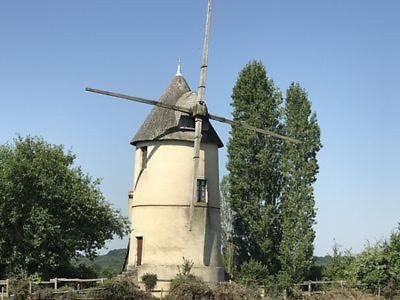 Villa Moulin à vent le champ du trail à Saint-Cyr-des-Gats Extérieur photo